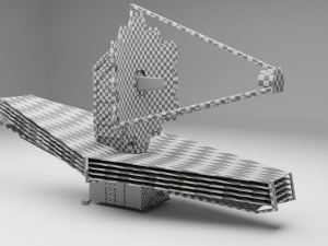 James Webb Telescope Modelo 3D