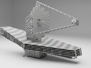 James Webb Telescope 3D Model