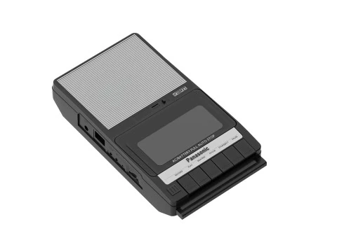 Panasonic RQ-2102 Cassette Recorder 3D Model