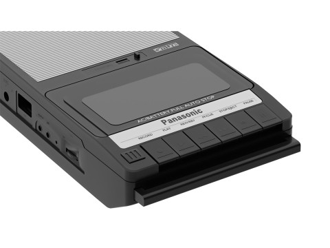 Panasonic RQ-2102 Cassette Recorder Modelo 3D
