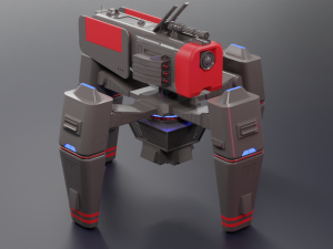 Battle walker 3D 模型