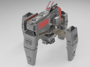 Battle walker 3D Model