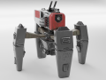 Battle walker 3D 模型