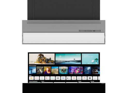 LG TV OLED R 3D Model