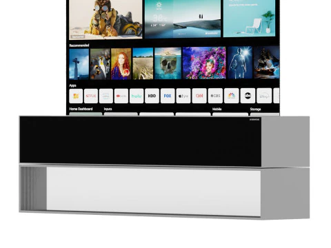 LG TV OLED R 3D Model