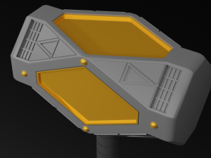 Pack Sword Low Poly Modello 3D