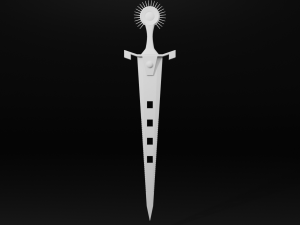 Pack Sword Low Poly Modello 3D