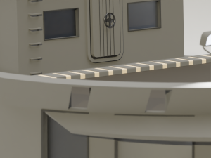 Type 21 Frigate Battleship Modelo 3D