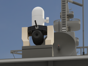 Type 21 Frigate Battleship Modelo 3D