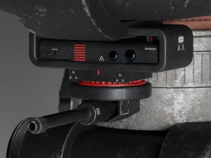 Tekstur Robot NYPD 4K Model 3D