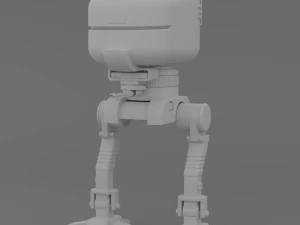 Tekstur Robot NYPD 4K Model 3D