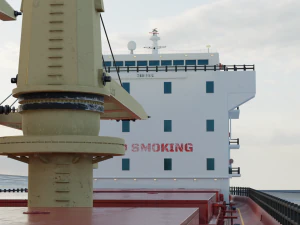 Bulk carrier ship 3D Model