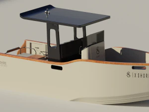 Electric Boat X Shore 3D 3D Model
