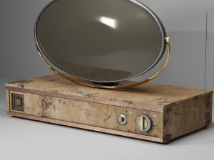 ビンテージテレビ 3Dモデル