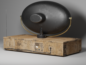Vintage TV Modèle 3D
