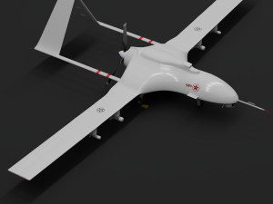 Unmanned aerial vehicles concept 3D Model