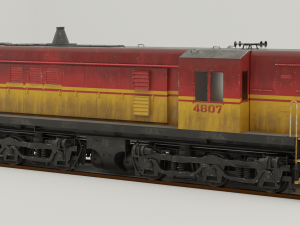 AE Goodwin 48 class locomotive 3D Model