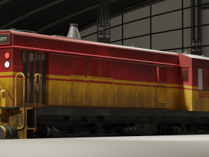AE Goodwin 48 class locomotive 3D Модель
