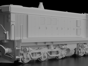 AE Goodwin 48 class locomotive 3D Модель