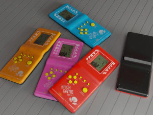 Brick Video 9999 in 1 3D Modell