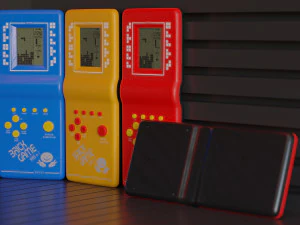 Brick Video 9999 in 1 3D Model