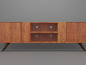 TV Desk Pack Model 3D