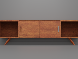 TV Desk Pack Model 3D