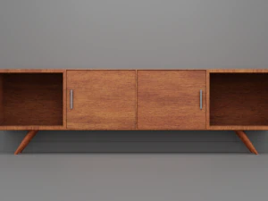 TV Desk Pack 3D Model