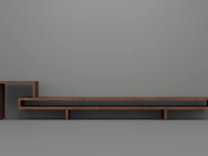 TV Desk Pack 3D Model