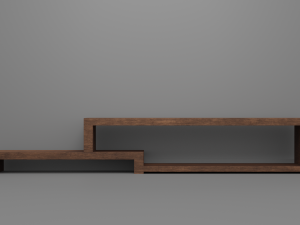 TV Desk Pack Model 3D