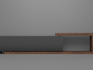 TV Desk Pack Model 3D