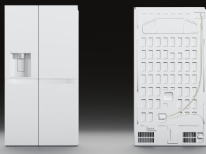 LG home appliances pack 3D Model