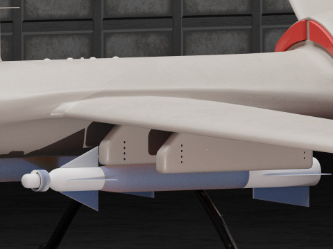 Concept UAV Modello 3D