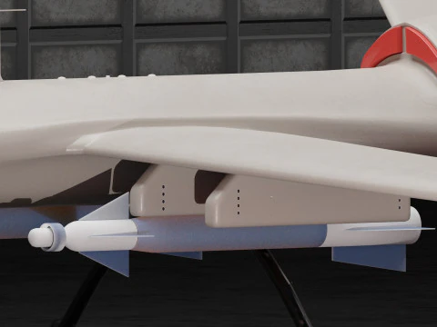 Concept UAV 3D Model
