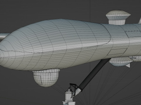 Concept UAV Modello 3D