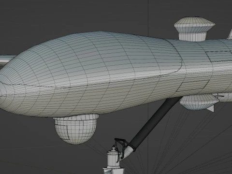 Concept UAV 3D Model