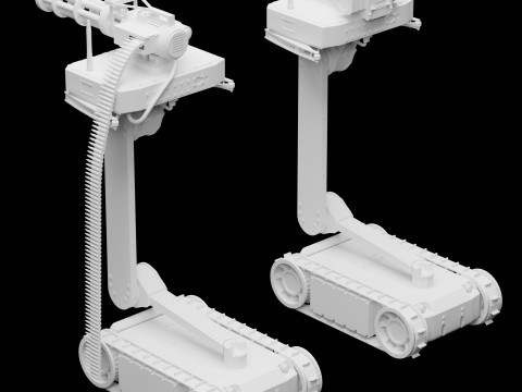 Lobaev Tactical Robot Model 3D