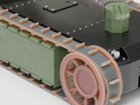 Lobaev Tactical Robot Model 3D