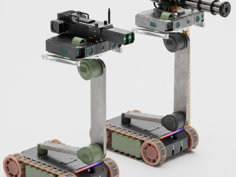 Lobaev Tactical Robot Modelo 3D