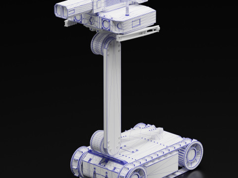Lobaev Tactical Robot Model 3D