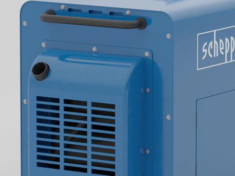 Gerador Diesel Scheppach Modelo 3D