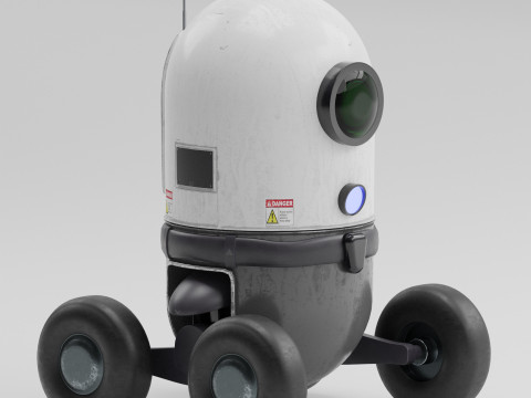 Security Robot Modelo 3D