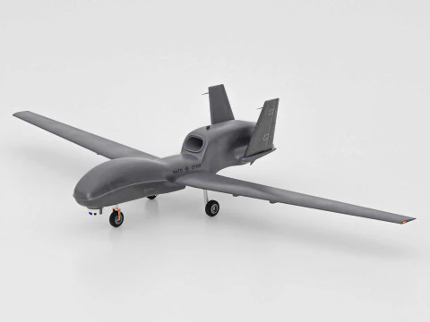 Drone da combattimento e ricognizione Modello 3D