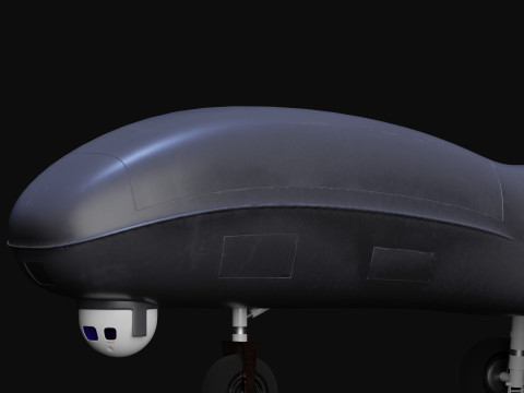 Combat and Reconnaissance Drone 3Dモデル