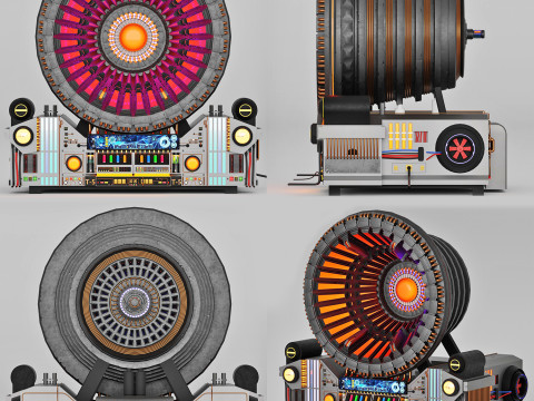 Time machine Appliance 3D 模型