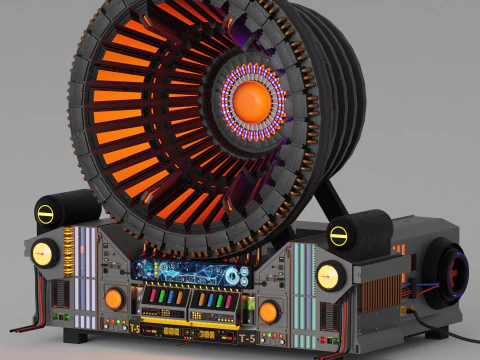 Time machine Appliance 3D Model