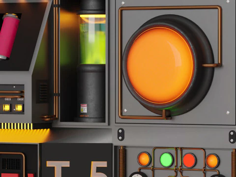 Time machine Appliance 3D Model