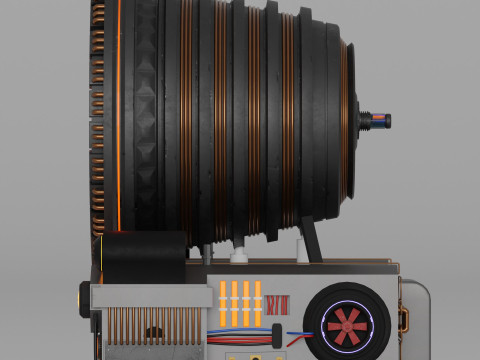 Time machine Appliance Model 3D