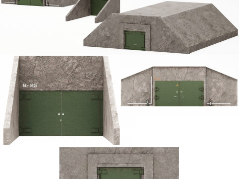 Shelter collection 3D 模型