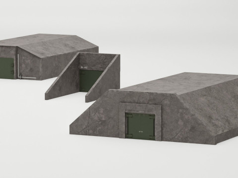 Shelter collection 3D 모델